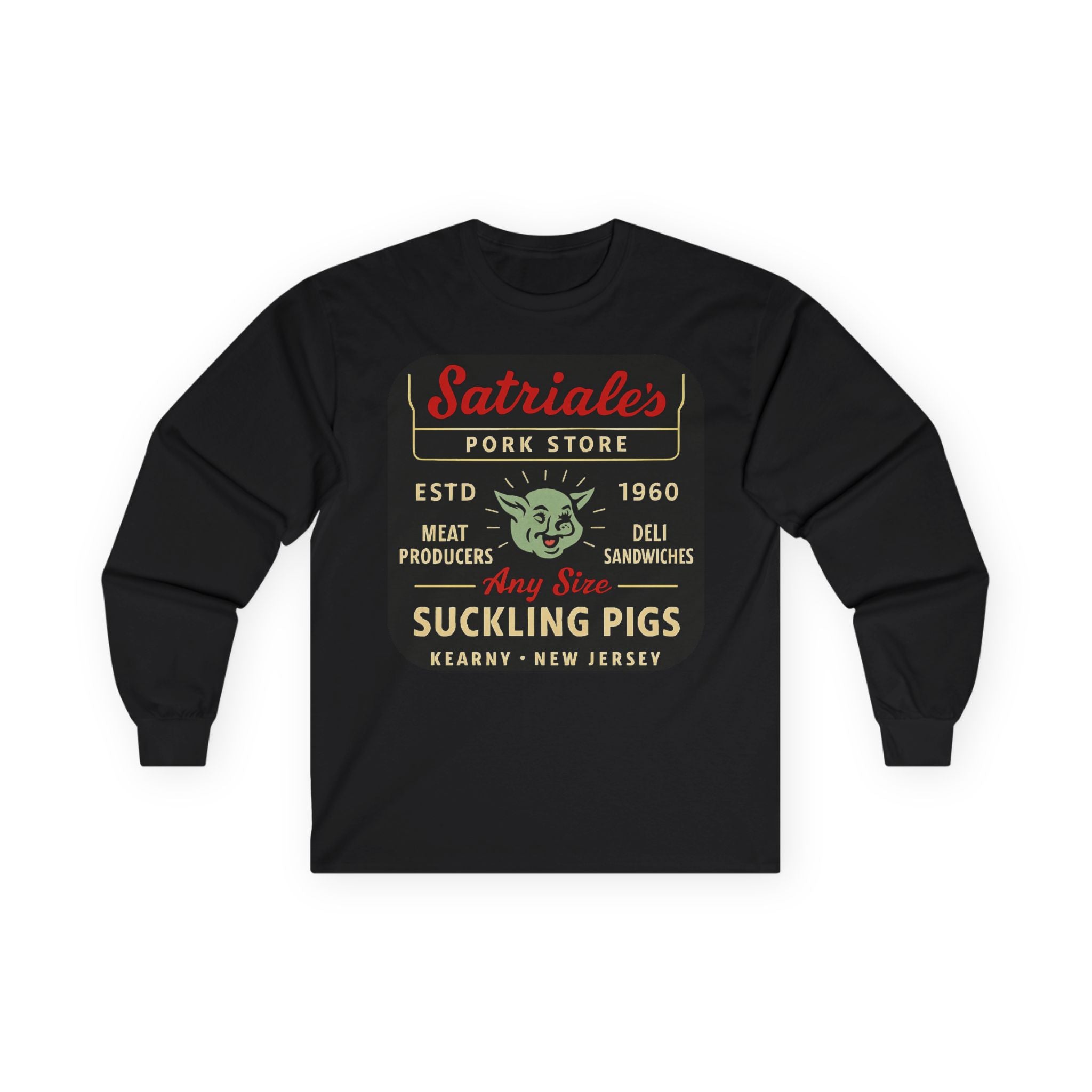 Soprano's Satriales Long Sleeve Tee – Mob Adjacent