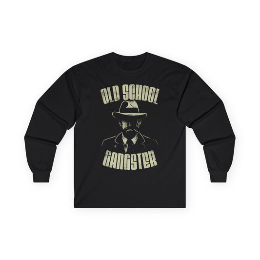 Old School Gangster Long Sleeve Tee