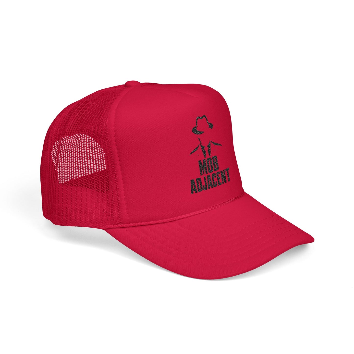 Mob Adjacent Embroidered Trucker Hat