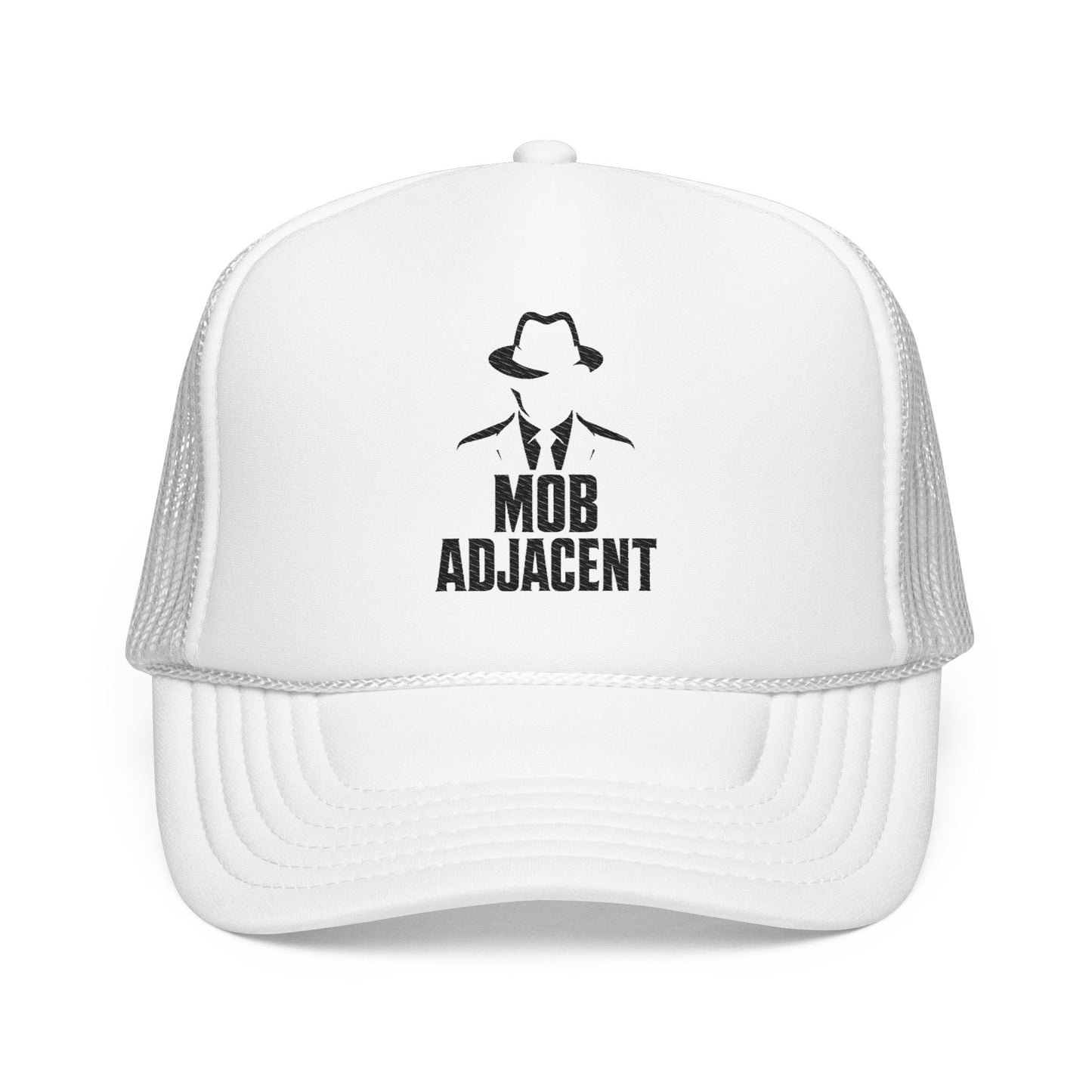 Mob Adjacent Embroidered Trucker Hat