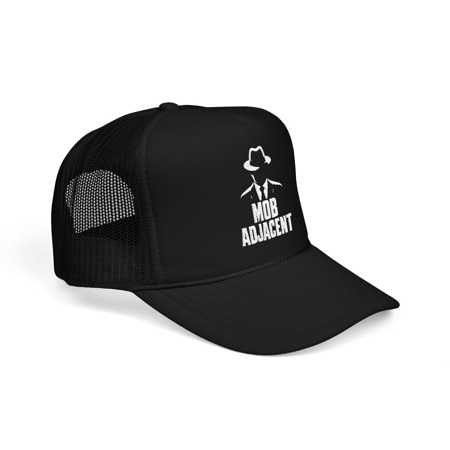 Mob Adjacent Embroidered Trucker Hat