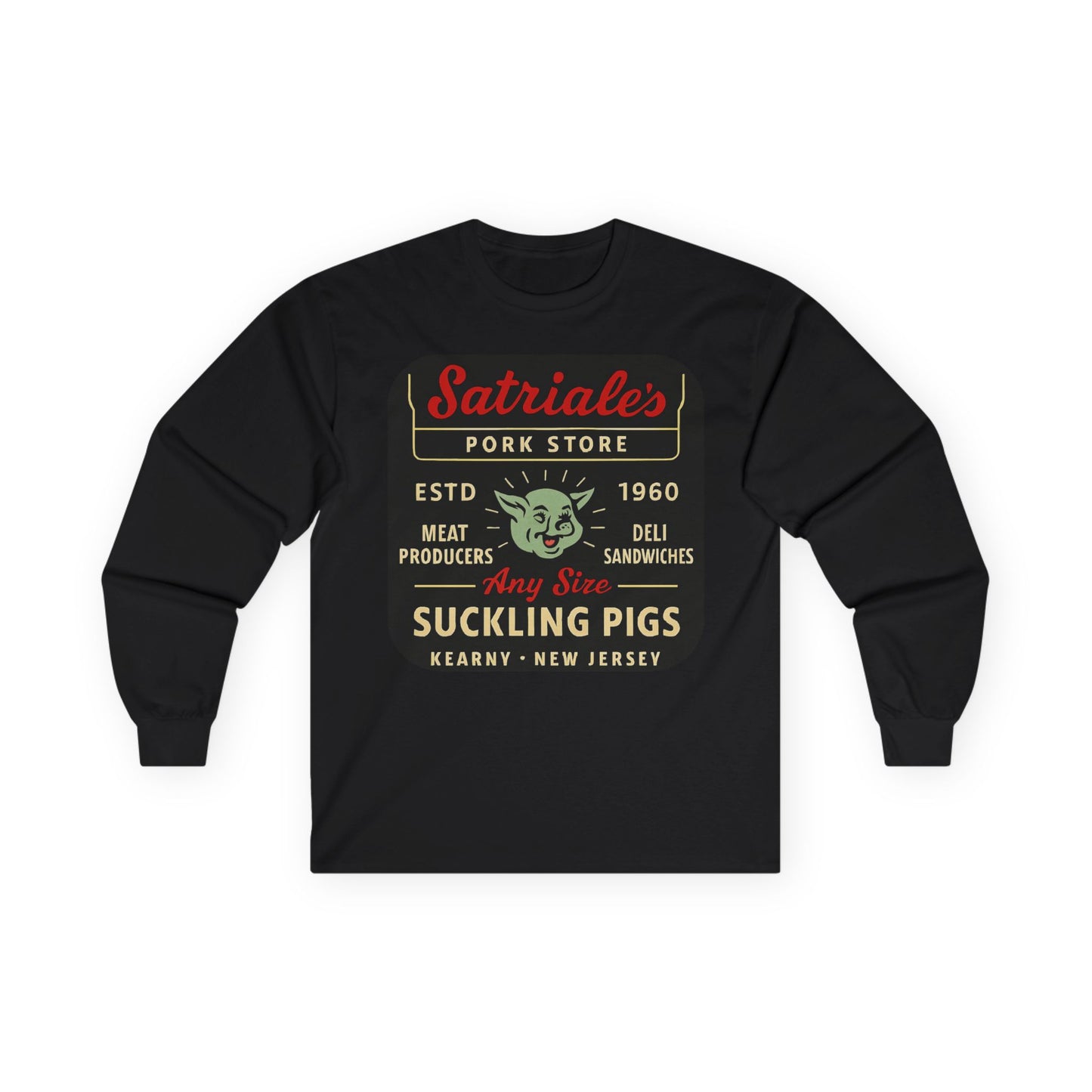 Soprano's Satriales Long Sleeve Tee