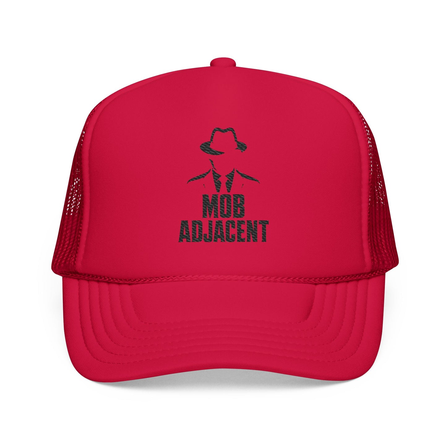 Mob Adjacent Embroidered Trucker Hat